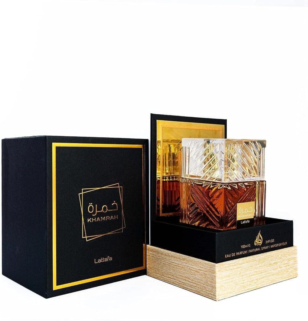 Khamrah de Lattafa, Parfum Femme et Homme 100 ml Vanille Doux Chaud – Image 4